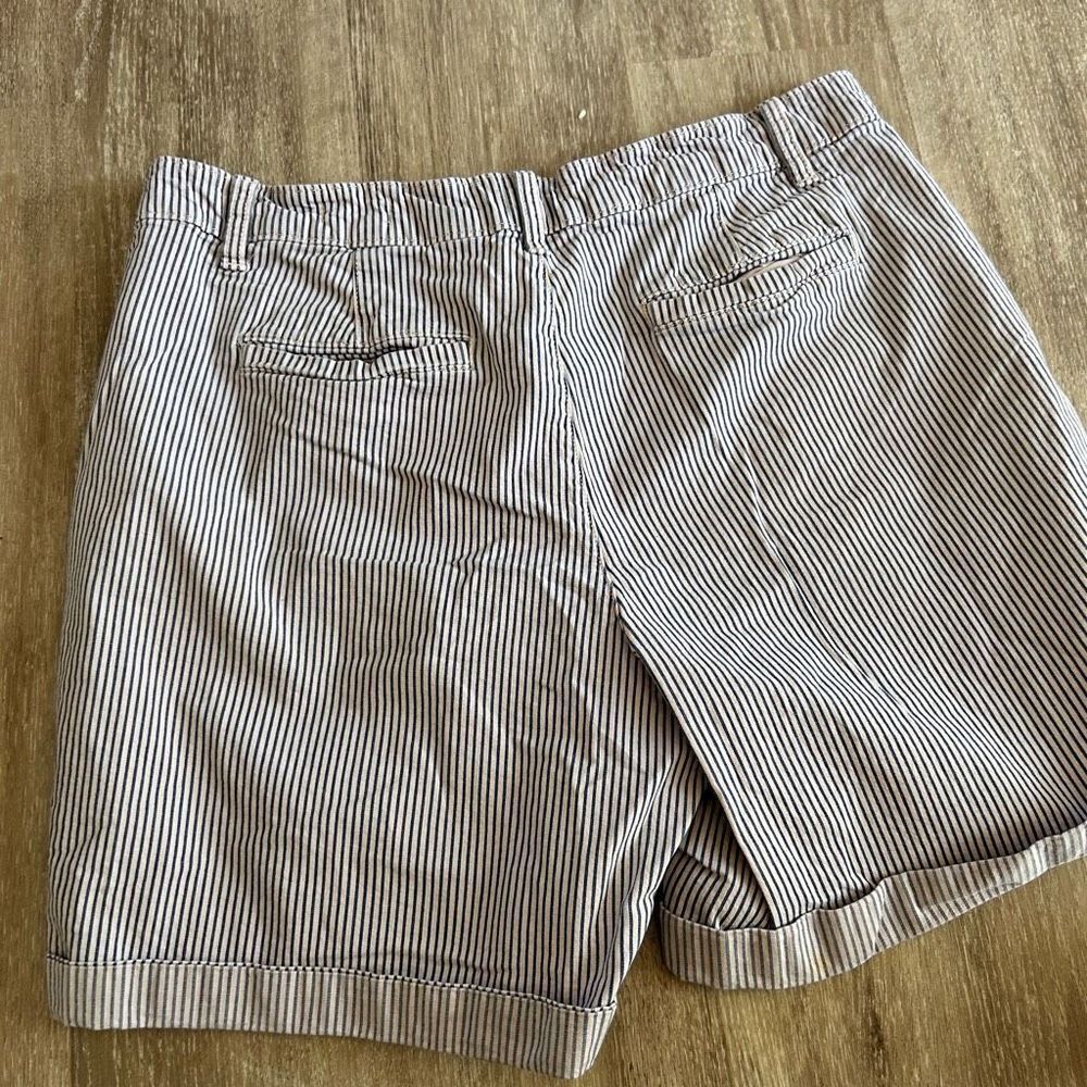 Gap Stripe girlfriend shorts jean cotton - Picture 4 of 5